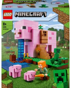 LEGO® Minecraft™ grisehuset 21170 byggesett (490 deler)