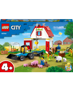 LEGO® City Låve og gårdsdyr 60346, byggesett (230 deler)