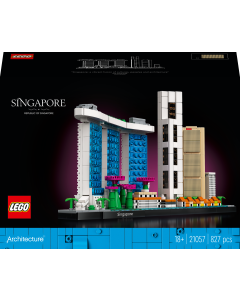 LEGO® Architecture Skyline Collection: Singapore 21057, byggesett (827 deler)