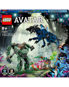 LEGO® Avatar Neytiri og Thanator mot Quaritch i AMP-robotdrakt 75571 (560 deler)