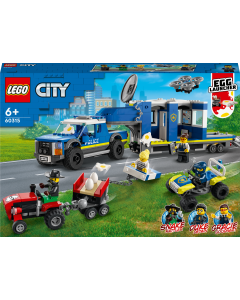 LEGO® City Mobilt kommandosenter 60315, byggesett (436 deler)