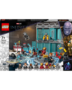 LEGO® Marvel Iron Mans våpenlager 76216, byggesett (496 deler)