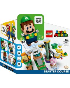 LEGO® Super Mario™ Startbanen På eventyr med Luigi 71387 byggesett (280 deler)