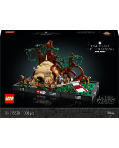 LEGO® Star Wars™ Jeditrening på Dagobah™ – diorama 75330, byggesett (1000 deler)