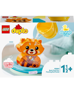 LEGO® DUPLO® Min første Moro på badet: Rød panda som flyter 10964 byggeleke (fem deler)