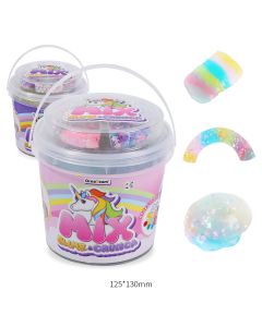 CRYSTAL PUTTY -  MIX SLIME AND CRUNCH