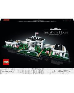LEGO® Architecture Collection: Det hvite hus 21054 Byggesett (1483 deler)