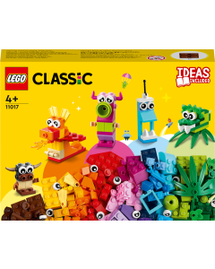 LEGO® Classic Kreative monstre 11017. Byggesett for barn med fem leker (140 deler)
