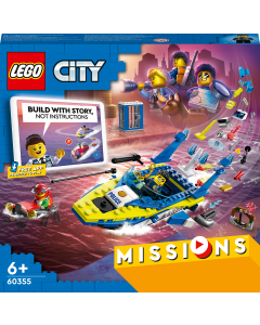 LEGO® City Sjøpolitiet på oppdrag 60355, byggesett (278 deler)
