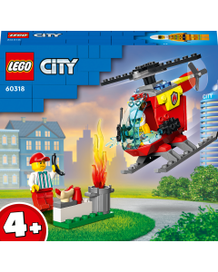 LEGO® City LEGO® City Brannhelikopter 60318, byggesett (53 deler)