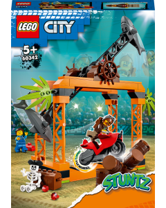 LEGO® City Haiangrep-stuntutfordring 60342, byggesett (122 deler)