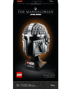 LEGO® Star Wars™ Mandalorianerens hjelm 75328, byggesett (584 deler)