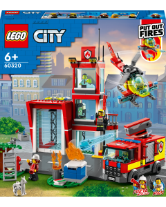 LEGO® City Brannstasjon 60320, byggesett (540 deler)