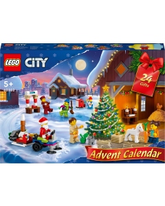 LEGO® City Julekalender 60352, byggesett (287 deler) Kalender