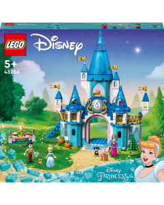 LEGO® ǀ Disney Slottet til Askepott og prinsen 43206, byggesett (365 deler)