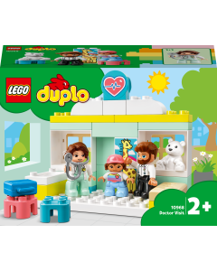 LEGO® DUPLO® Rescue Besøk hos legen 10968, byggeleke (34 deler)
