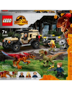 LEGO® Jurassic World Pyroraptor- og Dilophosaurus-transport 76951 (254 deler)