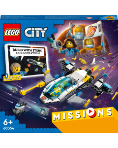 LEGO® City Mars-oppdrag med romskip 60354, byggesett (298 deler)