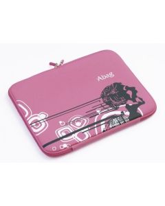 Etui Abag PC og tablet 13,3" rosa