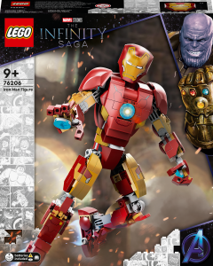 LEGO® Marvel Iron Man-figur 76206, byggesett (381 deler)