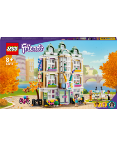 LEGO® Friends Emmas kunstskole 41711, byggesett (844 deler)