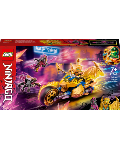 LEGO® NINJAGO® Jays gulldrage-motorsykkel 71768, byggesett (137 deler)