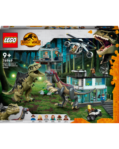 LEGO® Jurassic World Giganotosaurus og Therizinosaurus angriper 76949 (658 deler)