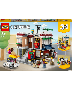 LEGO® Creator 3-i-1 Nudelrestaurant i sentrum 31131, byggesett (569 deler)