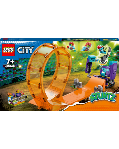 LEGO® City Stuntloop med sjimpanse 60338, byggesett (226 deler)