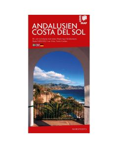 Landskart og bilkart Andalusia og Costa del sol EasyMap