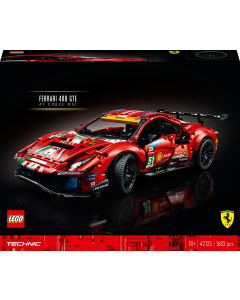 LEGO® Technic Ferrari 488 GTE «AF Corse #51» 42125 byggesett (1677 deler)