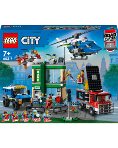 LEGO® City Politiutrykning til banken 60317, byggesett (915 deler)