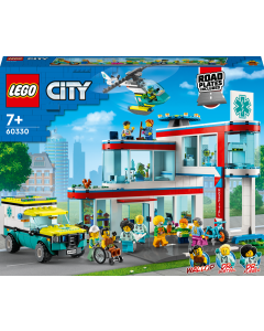 LEGO® City sykehus 60330, byggesett (816 deler)