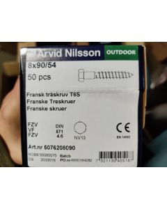 Fransk skrue Arivid Nilson 4.6-FZV 8X90/54 NV13