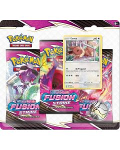 Pokémon TCG - Fusion Strike - 3 Pack Blister Eevee