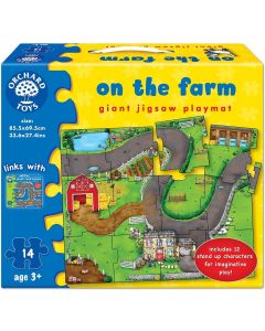 On the Farm - Giant Jigsaw Playmat