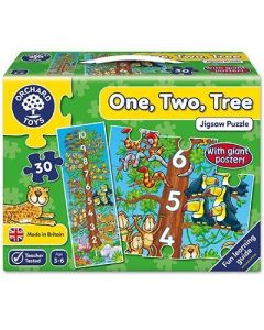 Orchard Toys - One, Two, Tree Puslespil