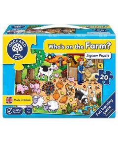 Orchard Toys - Who's on the Farm? Pusslespill