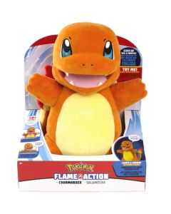 FLAME ACTION CHARMANDER M/LYD (25CM)
