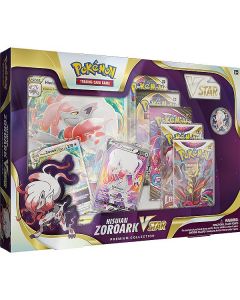 Pokémon TCG Hisuian Zoroark VSTAR Premium Collection box med 5 Boostere