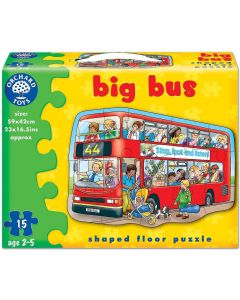 Puslespill Orchard Toys Big Bus Stor buss