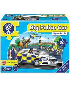 Puslespill Orchard Toys Big Police Car Stor politibil
