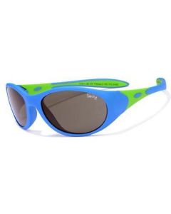 Swing sportslig solbrille til barn blå og grønn