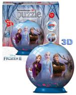 Dette 3D puslespillet har et motiv som viser Elsa, Anna, Olaf, Svein og Kristoffer fra Disney Frozen 2, og bli med når de gjør seg klar for et magisk eventyr.